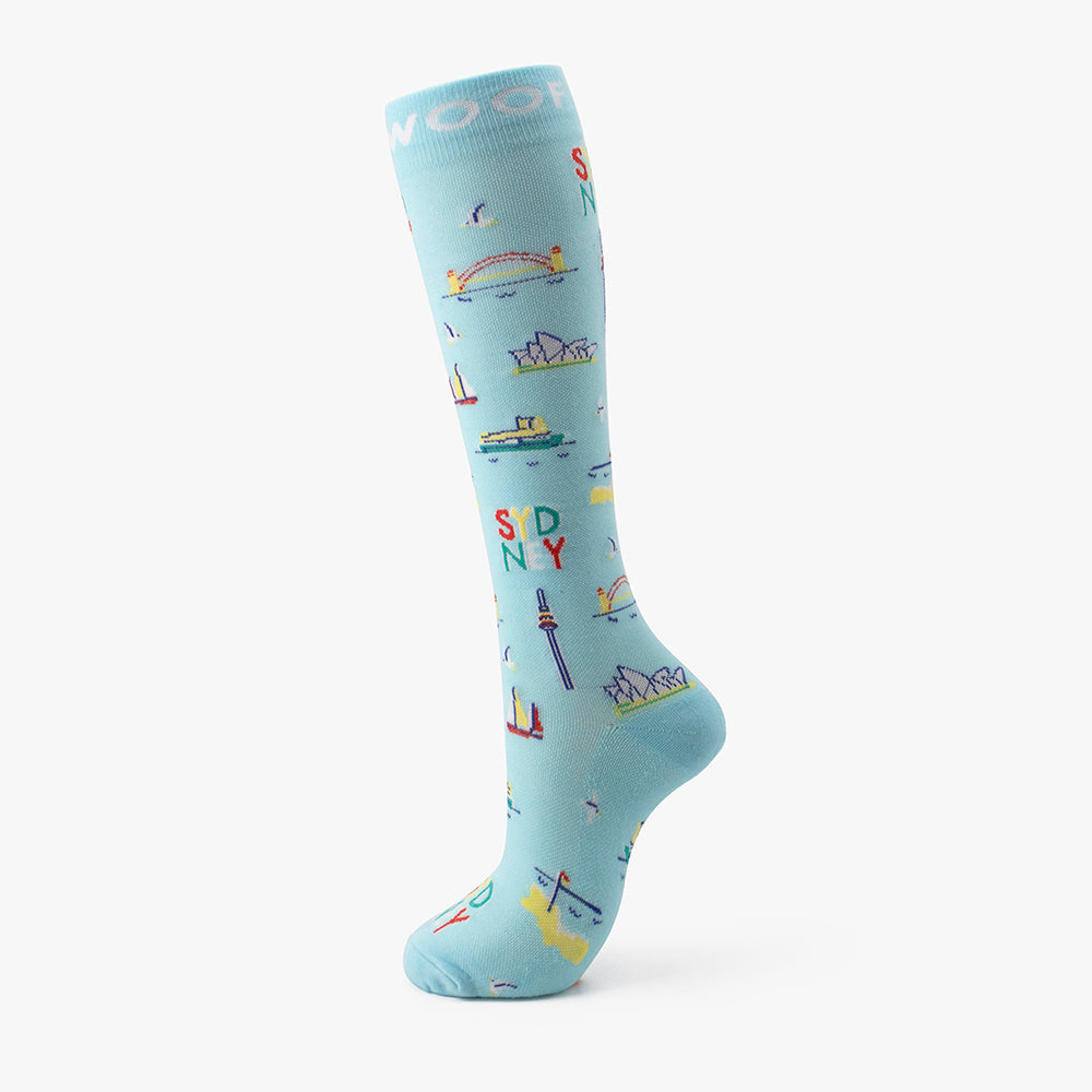 Out & About Bamboo Compression Socks 4 Pack