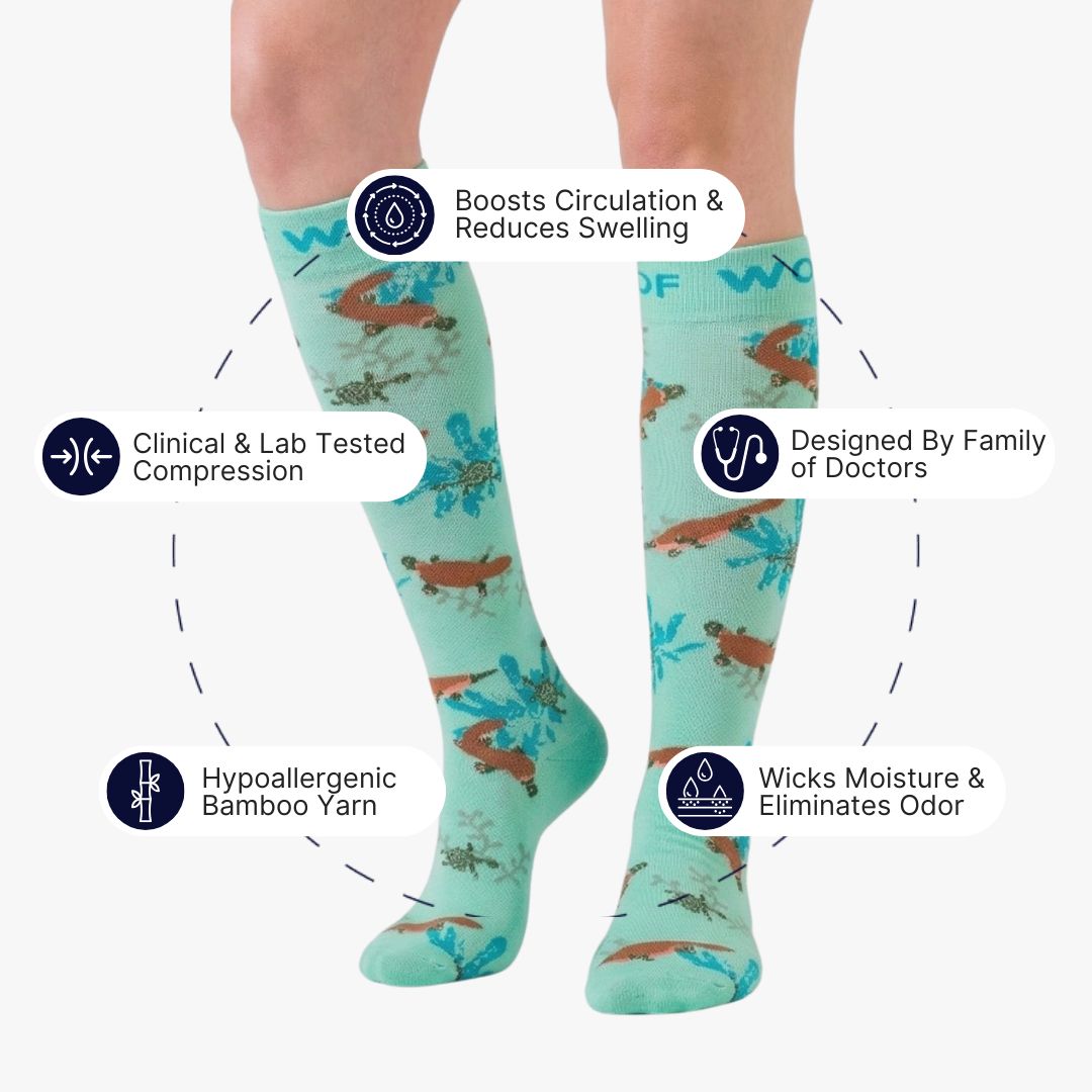 Platypus Bamboo Compression Socks